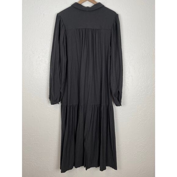 Free People Beach Old Bay Maxi Shirt Dress NWT Size Large - Picture 5 of 6